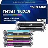Toner Bank TN241 TN245 Kompatibel für Brother MFC 9332CDW DCP 9022CDW MFC 9142 CDN MFC-9332CDW DCP-9022CDW HL-3142CW MFC-9142CDN MFC-9140CDN HL-3152CW TN242 TN246 TN241BK TN245C TN245Y TN245M