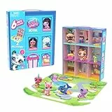 Bandai - Littlest Pet Shop - Das Pet Shop Hotel - Spielset mit 6 PetShop-Tieren, darunter 2 Exklusive - Sammelbare Mini-Tierfiguren - Zubehör - Spielzeug für Kinder ab 4 Jahren - BF00595