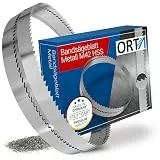 Orta - 3 Stück - 1435 x 13 x 0,65 x 8/12 ZpZ - Bi-Metall M42 HSS Universelle Bandsägeblatt für Stahl, Edelstahl, Baustahl, Aluminium, Kupfer, Messing | Geeignet für Güde MBS 125 V Metallbandsäge