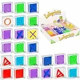 24 Stück Geduldspiele Für Kinder,Mini Geduldsspiele, Geduldspiele, Knobelspiele Für Kindergeburtstage, Familienabend, Die Beste Wahl für Eltern um die Denkfähigkeiten Ihrer Kinder Zu Verbessern