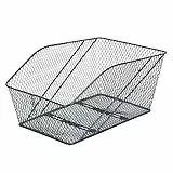 Prophete Fahrradkorb XXL, für Gepäckträger, engmaschiges Wabengitter, PE-kunststoffbeschichtet, inklusive Befestigungsmaterial, Feste Montage, max. 10 kg Tragkraft, 460 x 295 x 225 mm