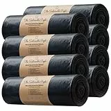 TSP Schwerlast Müllsäcke 240L - mind. 90% Post-Consumer-Abfälle (PE) - Blauer Engel zertifiziert - 8 Rollen - extrem reißfest (70 μm) - 100x125 cm - ideal für Renovierung und Gewerbe-Abfälle