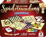 Schmidt Spiele 49197 Die große Spielesammlung Premium-Edition, in Einer Metallbox, Bunt[Exklusiv bei Amazon]