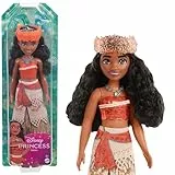 Mattel DISNEY Vaiana- Bewegliche Modepuppe mit glitzerndem Outfit, abnehmbarem Stirnband und Kette, für Kinder ab 3 Jahren, HPG68