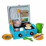 Melissa & Doug 40804 Let's Explore Camp Stove Pretend Spielset | 3+ | Geschenk für Jungen oder Mädchen
