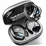 Bluetooth Kopfhörer Sport mit APP, 75Std Kopfhörer Kabellos Bluetooth 5.4, Tiefer Bass Hi-Fi Stereo, IP-X8 Wasserdicht Wireless Headphones, ENC Noise Cancelling Earbuds, USB-C in Ear Ohrhörer Joggen