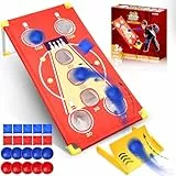 3-in-1 Wurfspiel-Set Cornhole, Bean Bag Toss & Ball-Toss-Spiel, Outdoor Partyspiel für Erwachsene und Kinder, ideal für Garten, Hinterhof, Feldtage, Camping und Familientreffen