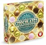 Piatnik 671890 Chocolates-Eine bittersüße Zockerei, Braun mit Akzentfarben