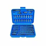 HaWe Spezial-Bit-Satz 100-tlg., 1/4' | 53 Standard-Bits + 43 Sicherheits-Bits Härte + Drehmomente nach DIN