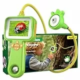 FINIBO Endoskopkamera Kinder – 2.4' Display Kids Endoscope, Spielzeug Endoskop mit Licht, Insekten Beobachter Kamera, Wasserfestes Kinder Endoskop für Natur, Outdoor & Wissenschaftliches Entdecken