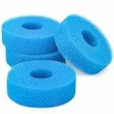 LTWHOME Kompatibler Schaumstoff-Schwammfilter 25PPI für Laguna Pressure-Flo 1400 UVC Filter(Packung mit 4)