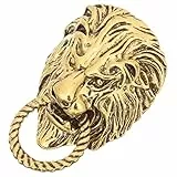 Milisten Löwenbrosche Vintage Stil Anstecknadel Für Herren Modischer Kragen Pin Mit Tiermotiv Elegantes Revers Schmuckaccessoire Für Anzug Und Festliche Anlässe
