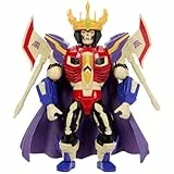 Masters of Universe Origins & Transformers Actionfiguren, ca. 14 cm große, bewegliche Collaboration Spielzeuge mit 16 Bewegungspunkten, Zubehör und Mini-Comic, JGT19