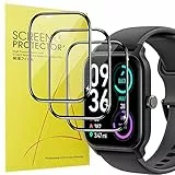 Blueshaweu Schutzfolie Kompatibel für Gydom Smartwatch 1.8', HD klar Flexible TPU Displayschutzfolie [3 Stück] für TOOBUR IDW13 / Gydom IDW13 Smartwatch (HD)