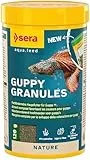 Guppy Granules 250 ml |hauptfutter für guppys | mit ballaststoff- und carotinoidreichen inhaltsstoffen | gegen mangelerscheinungen