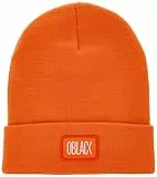 Oblack Mütze Herren | Winter Beanie Herren Hat | Unisex Dehnbare Weiche Mützen mit Bündchen | Leichte Strickmützen für Damen| Atmungsaktiv Wintermütze Männer