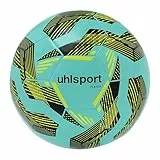 uhlsport Player Fußball Fussball Ball für Erwachsene - Größe 5, grün/schwarz/Fluo gelb