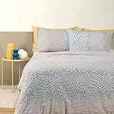 Bassetti Scrollen Sie über das Bild, um es zu vergrößern. Bettbezug für Doppelbett 250 x 200 + 40 cm, einschließlich Spannbettlaken und zwei Kissenbezügen Artikel (MACO40)