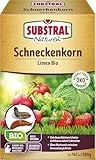 Substral Naturen Schneckenkorn Limex Bio, 500g für 167 m², natürliches, regenfestes Ködergranulat zur Schneckenbekämpfung