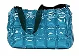 Wenko 4392404100 Strandtasche Bubble Bag inklusive Pumpe, Kunststoff, 37 x 27 x 27 cm, türkis