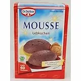 Dr. Oetker Mousse Lebkuchen 1 kg, 1er Pack (1 x 1 kg)