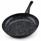 ELO Belugo Pfanne 28 cm aus geschmiedetem Aluminium – Hochwertige Antihaft Pfanne PFAS frei mit ELODUR® Select Beschichtung – Bratpfanne Induktion, Schwarz