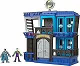 Fisher-Price Imaginext HHP81 - DC Super Friends Gotham City Gefängnis wiederaufladbar, Gefängnis-Spielset mit Figuren von Batman und Joker, Spielzeug für Kinder ab 3 Jahren