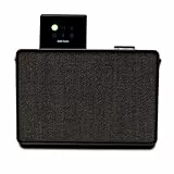 Pure Evoke Play portables Musiksystem für innen und außen (DAB+/UKW Radio, Internetradio, Podcasts, Spotify Connect, Bluetooth, klappbares Display) Coffee Schwarz