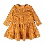 Sigikid Mädchen Mini Magic OWL Kleid, Ockerorange, 98