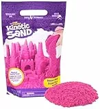 Kinetic Sand - Pinker Sand im Beutel, 907 g, original magischer Sand aus Schweden für Indoor-Sandspiel, wiederverschließbar, für Kinder ab 3 Jahren, fördert Feinmotorik, wiederverschließbar
