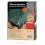 NOOR Sandkasten Abdeckung 150x150 cm - wasserdichte Sandkastenplane mit Ösen und Schlaufen - Outdoor Abdeckung schützt Ihre Sandbox oder Sandmuschel vor Laub, Dreck und Regen