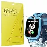 Blueshaweu Schutzfolie Kompatibel für ELEJAFE Smartwatch Kinder, HD klar Flexible TPU Displayschutzfolie [6 Stück] für ELEJAFE 4G Kinder Smartwatch (transparent)