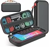 Coogamefly Tasche für Switch 2, Portable Protective Tragetasche Hülle Kompatibel mit Nintendo OLED/Swicth 2 Konsole, Wasserdicht Reisetasche für Nintendo Switch Case Zubehör