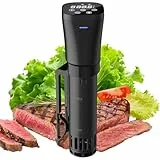 Sous Vide Garer Stick 1000W Präzisionskochtopf Immersion Zirkulator Mit Reservierungsfunktion 360° Wasserzirkulation Sous Vide Stick für die Küche