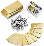 Mährobotermesser, 30 Universal-Ersatzklingen, Ersatzmesser, geeignet für alle Rasenmäherroboter von Husqvarna Automower, Gardena, Yardforce