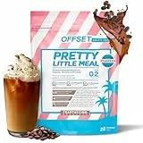 OFFSET Nutrition Abnehm Shake Frappuccino [nur 208 KCAL pro Shake] - 28 Portionen | Mahlzeitersatz | Diät Shake mit 24 Vitaminen & Mineralien | Glutenfreie Trinkmahlzeit