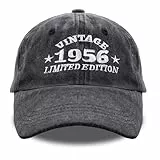 Belillpipi 70 Geburtstag Mann, Geschenk zum 70. Geburtstag Mann, Vintage 1956 Baseball Cap für Männer, Geburtstagsgeschenk für Vater, Opa, Ehemann, Freund, Vatertagsgeschenk