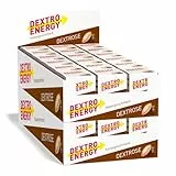 Dextro Energy Traubenzucker Würfel Kakao Flavour - 36x46g (36er Pack) - Schnelle Kohlenhydrate für schnelle Energie mit schokoladigem Geschmack, mit Maltodextrin