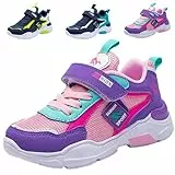 PHMNZIP Schuhe Jungen 31 Turnschuhe Kinderschuhe Mädchen Sportschuhe Sneaker Kinder Laufschuhe Hallenschuhe Outdoor Atmungsaktiv Fitnessschuhe Basketballschuhe Walkingschuhe Jungenschuhe Unisex Rosa