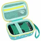Digitalmikroskop Aufbewahrungsbox für Edubini für BMDSAE 1000x Handheld Kinder Taschenmikroskop und Zubehör (Grün)