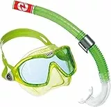 Aqua Lung Sport Kinder-Schnorchel-Set mit Tauchmaske und Schnorchelrohr Einheitsgröße grün - Lime
