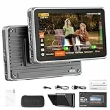 VILTROX DC-X2 6' Kamera Feld Monitor DCX2 für DSLR Touchscreen Monitors 4k 2000nits Externer X2 Monitore 3D LUT 1920x1080 IPS Mit Sunshield 2200 MAh Batterie für Sony Canon Nikon