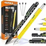 KEZKALS Vatertagsgeschenk für Papa, 2pack-9 IN 1 Kugelschreiber, Vatertag Geschenk, Papa Geschenk, Geschenke zum Vatertag, Männertag Geschenke für Papa, Vatertagsgeschenk Personalisiert