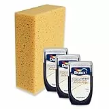 3x Dulux Simply Refresh Weiß matt 30 ml Farbroller und Schwamm