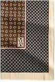 Marc OߴPolo Damen Schal mit Allover-Print leicht, Mehrfarbig (Multi/Warm Brown), One Size