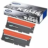 CLT-P404C K404S Toner Kompatibel für Samsung C480W Toner CLT-404S CLT-K404S CLT-C404S CLT-Y404S CLT-M404S 404S für Xpress SL C480W C480FW C430W C430 C480 C480FN C48X (Schwarz, 2er-Pack)