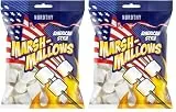 Nordthy Riesen Marshmallows – 700 g – American Style – Extra große Marshmallows zum Rösten, Backen & für S'mores (Packung mit 2)