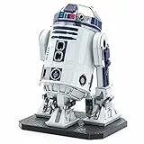 Metal Earth Puzzle 3D Serie Premium R2-D2 - Star Wars Metall Puzzle Modelle für Erwachsene, herausfordernde Level, 7,19 x 5,51 x 9,5 cm