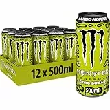 Monster Energy Lando Norris - koffeinhaltiger Energy-Drink mit Melonen-Yuzu-Geschmack - ohne Zucker, ohne Kalorien - in praktischen Einweg-Dosen (12 x 500 ml)