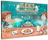 Handelshaus Huber-Koelle Krümelmonster 'Keks'-Adventskalender, 1er Pack (1 x 188 g)